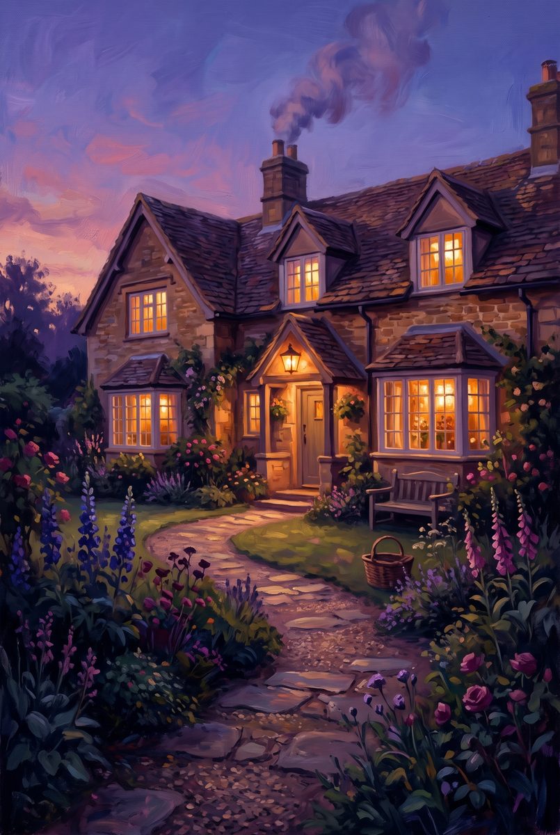 Home at Dusk